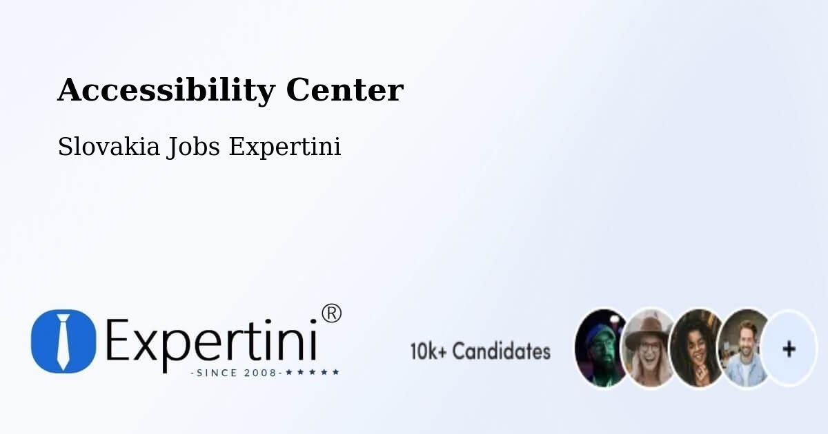 Accessibility Statement – Rajec - Slovakia Jobs Expertini